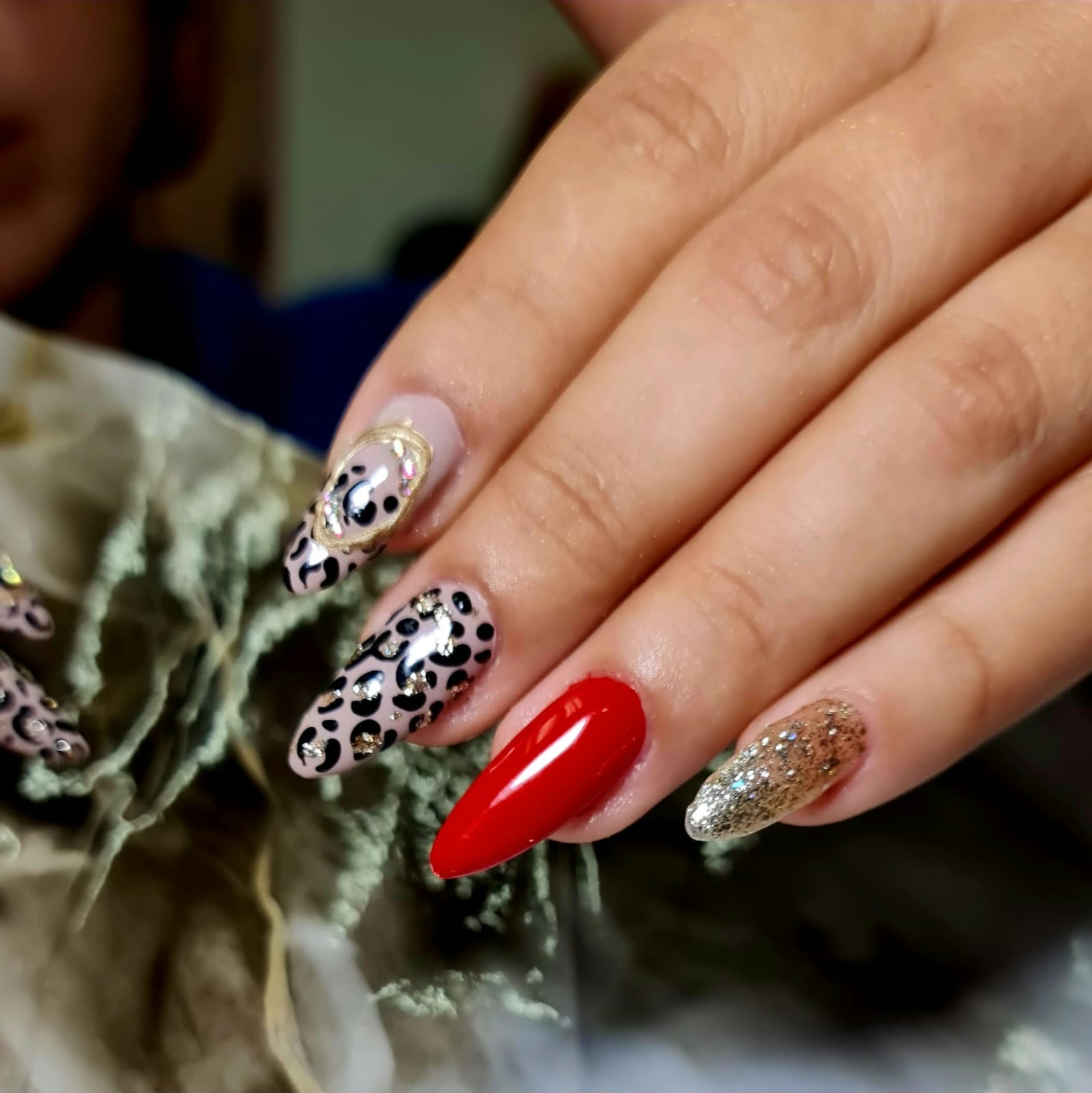 Trabajo de uñas del portafolio 5